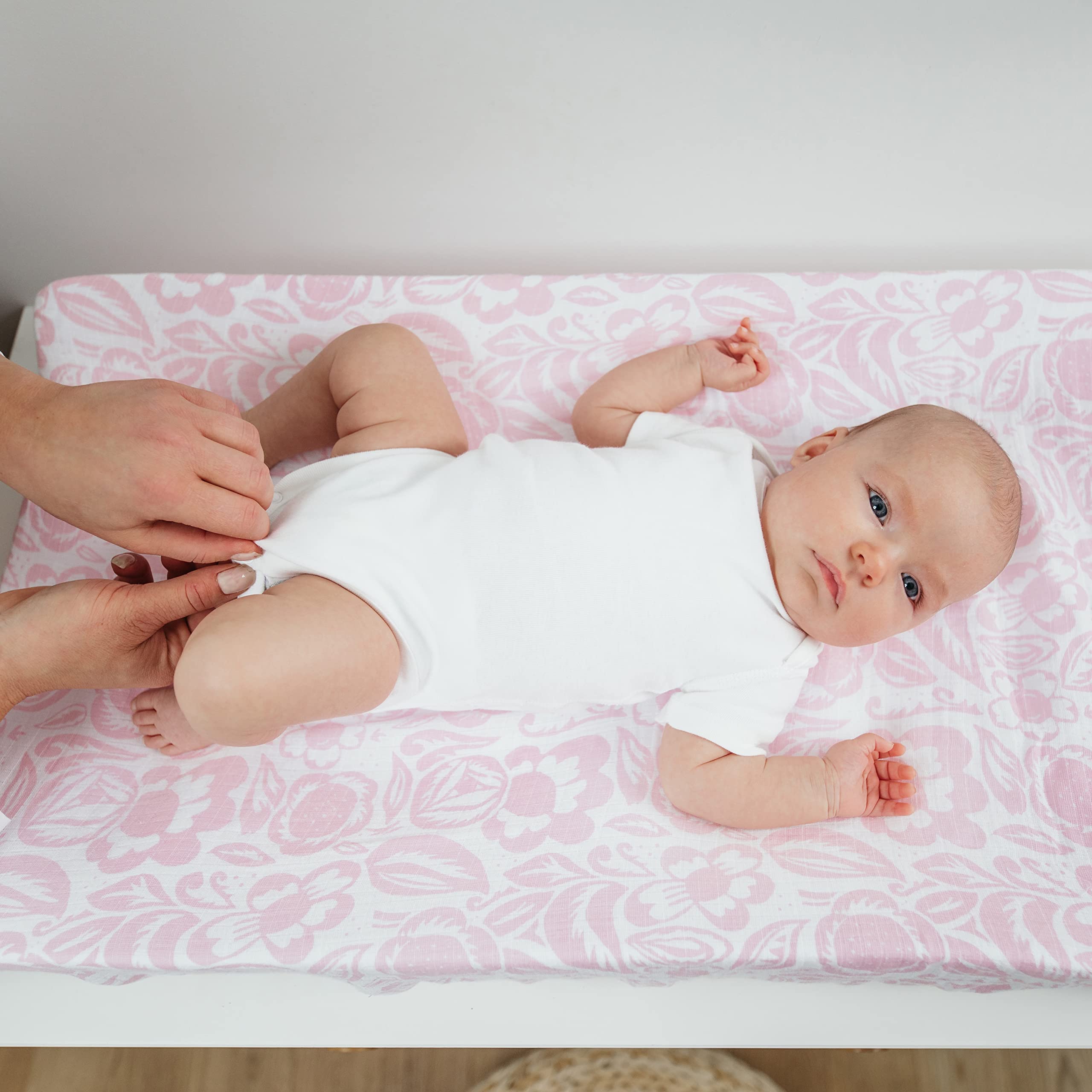 aden + anais Essentials changing pad cover durable soft fabric for daily use