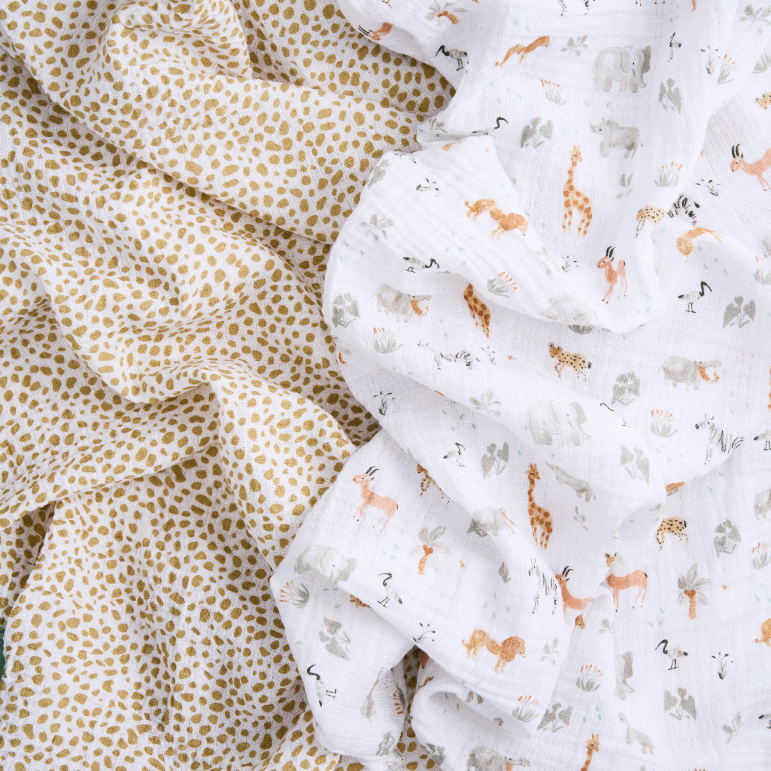 aden + anais 2-pack multiuse swaddles for nursing covers and burp cloths