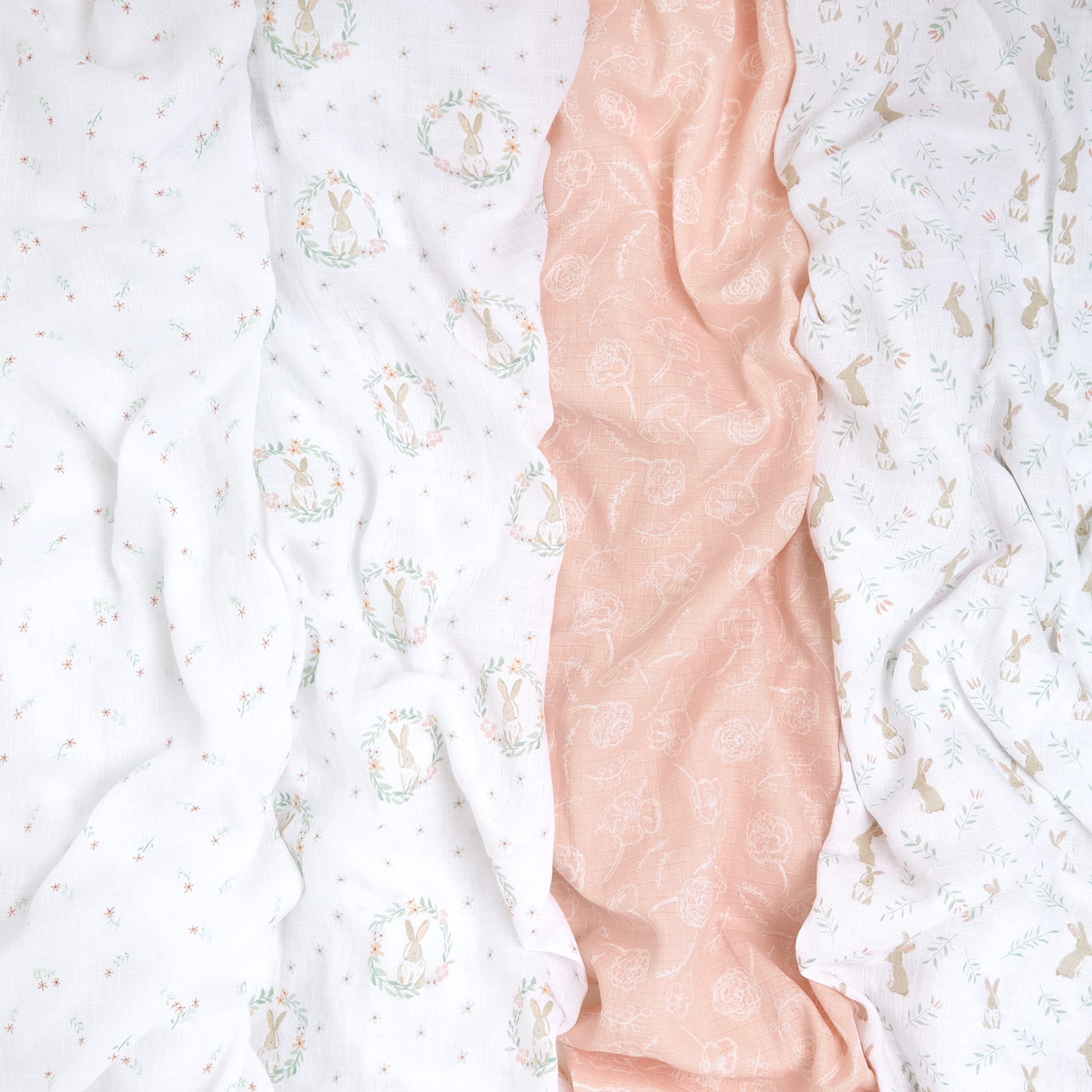 aden +anais muslin swaddle as a gentle receiving blanket for on-the-go coverage