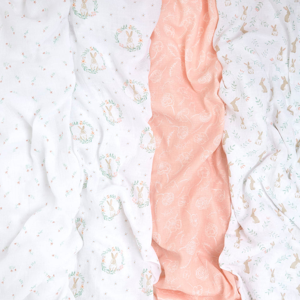 aden +anais muslin swaddle as a gentle receiving blanket for on-the-go coverage