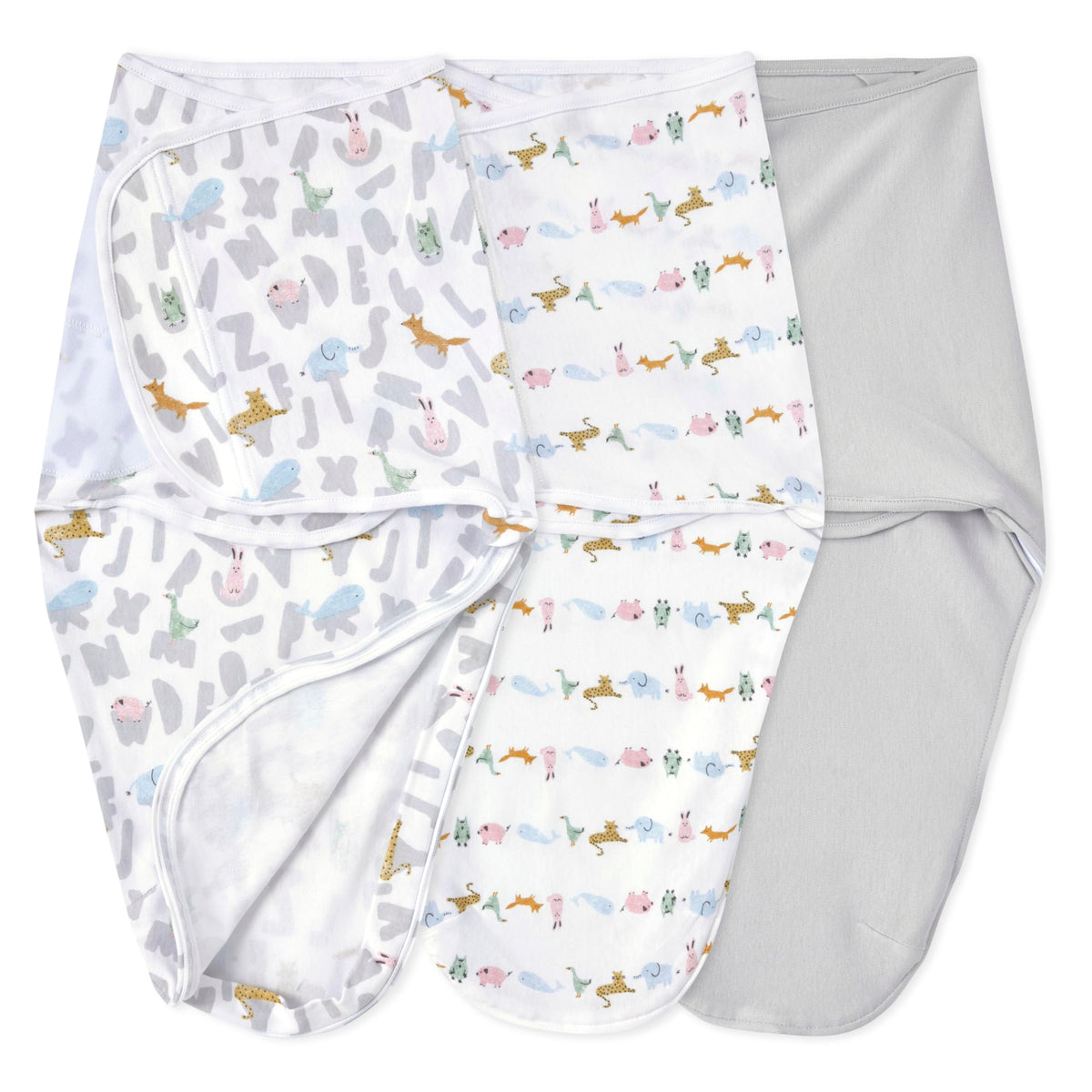 aden + anais essentials swaddle wrap bottom zipper for quick diaper changes