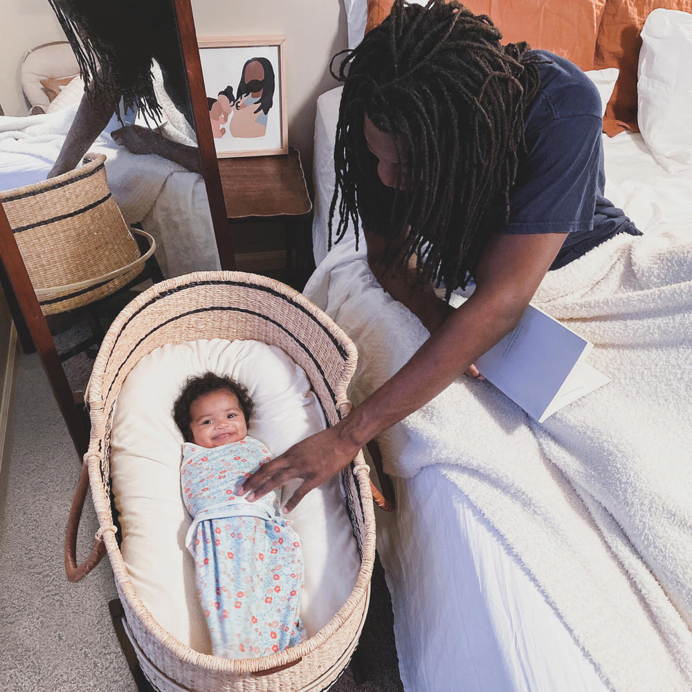 aden + anais swaddle wrap quick change design promotes easy daily routines