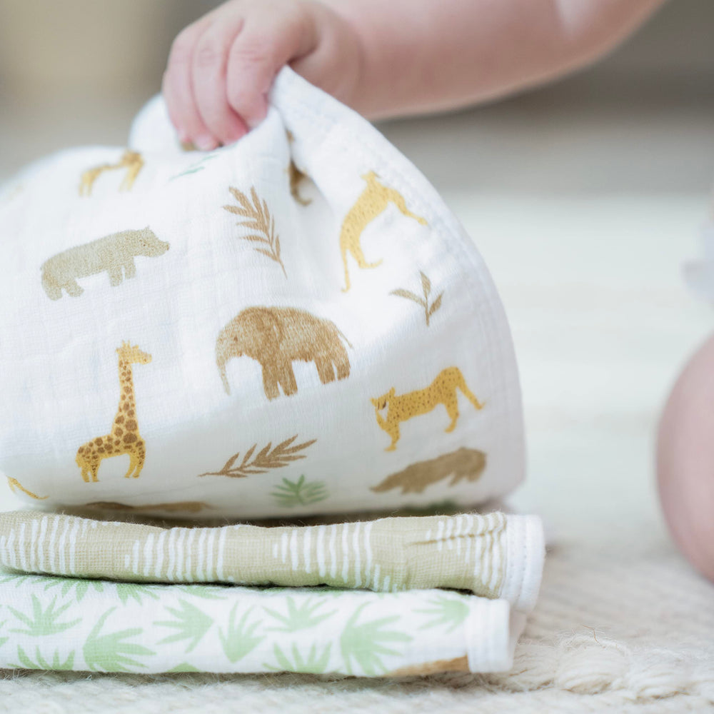 aden + anais essentials washcloths offer durable softness for everyday baby care