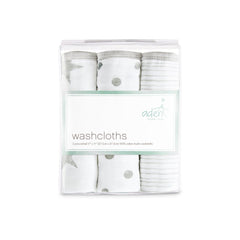 aden +anais Essentials washcloth three-layer absorbency aids quick cleanups.