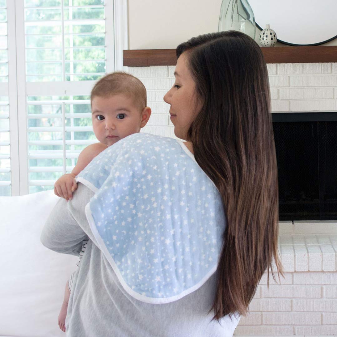 aden and anais machine-washable burpy bib becomes softer with washing