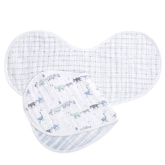 aden and anais muslin burp cloth full-coverage bib protects during feeds