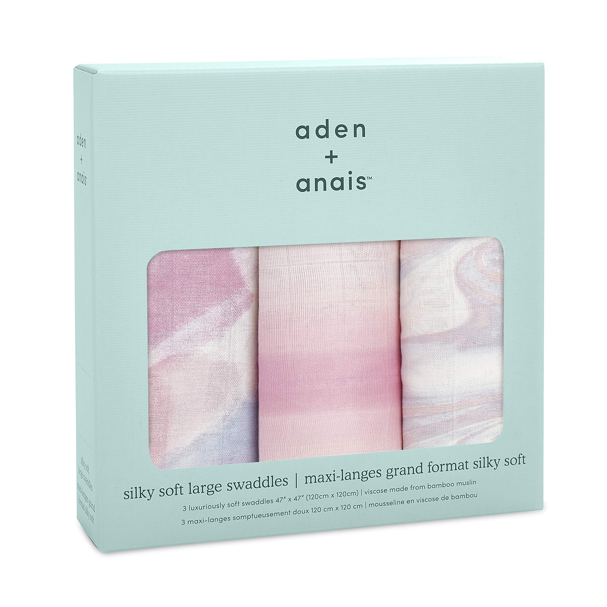 aden + anais Swaddle used as nursing cover for discreet feeding