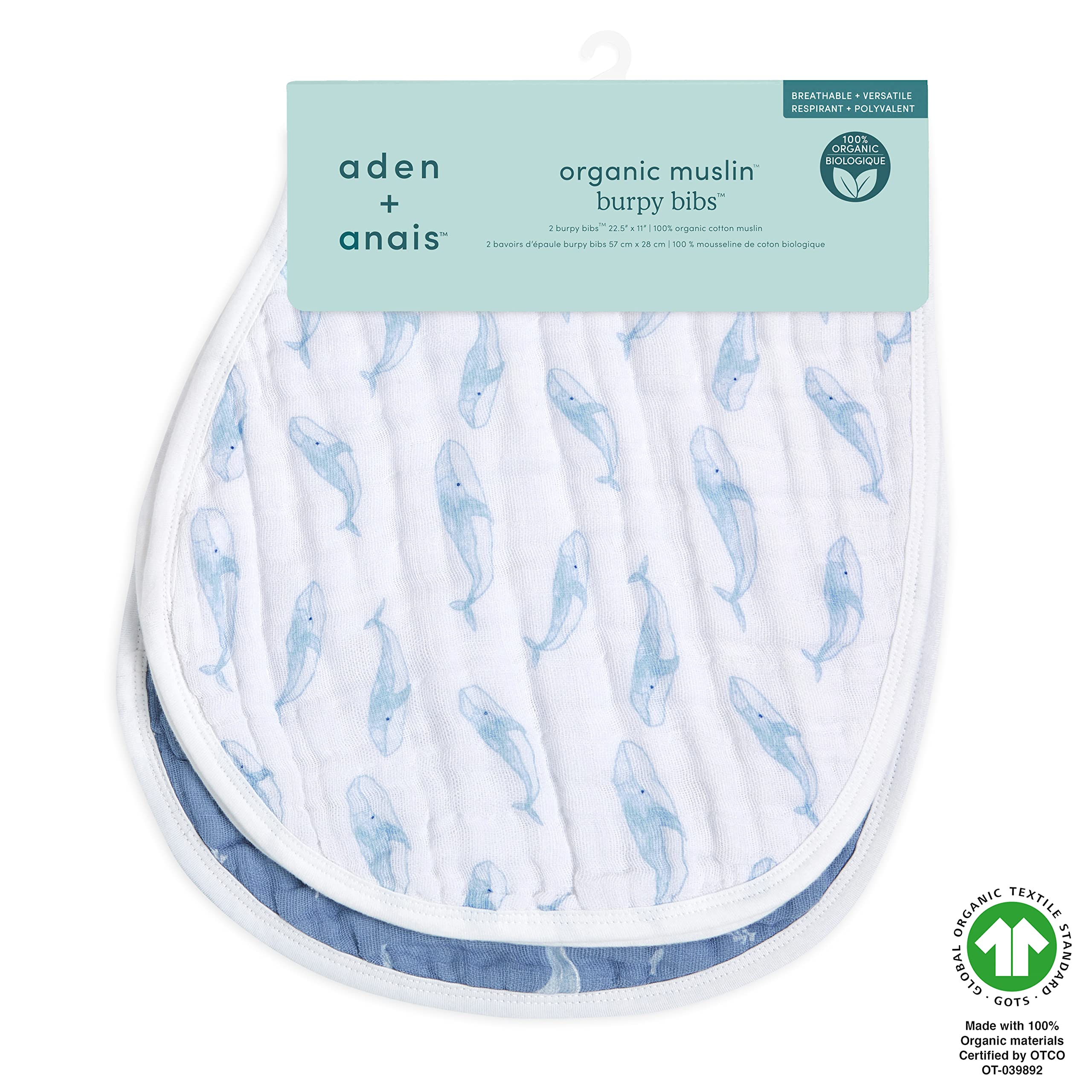 aden-anais Oceanic reversible prints add variety to outfits.