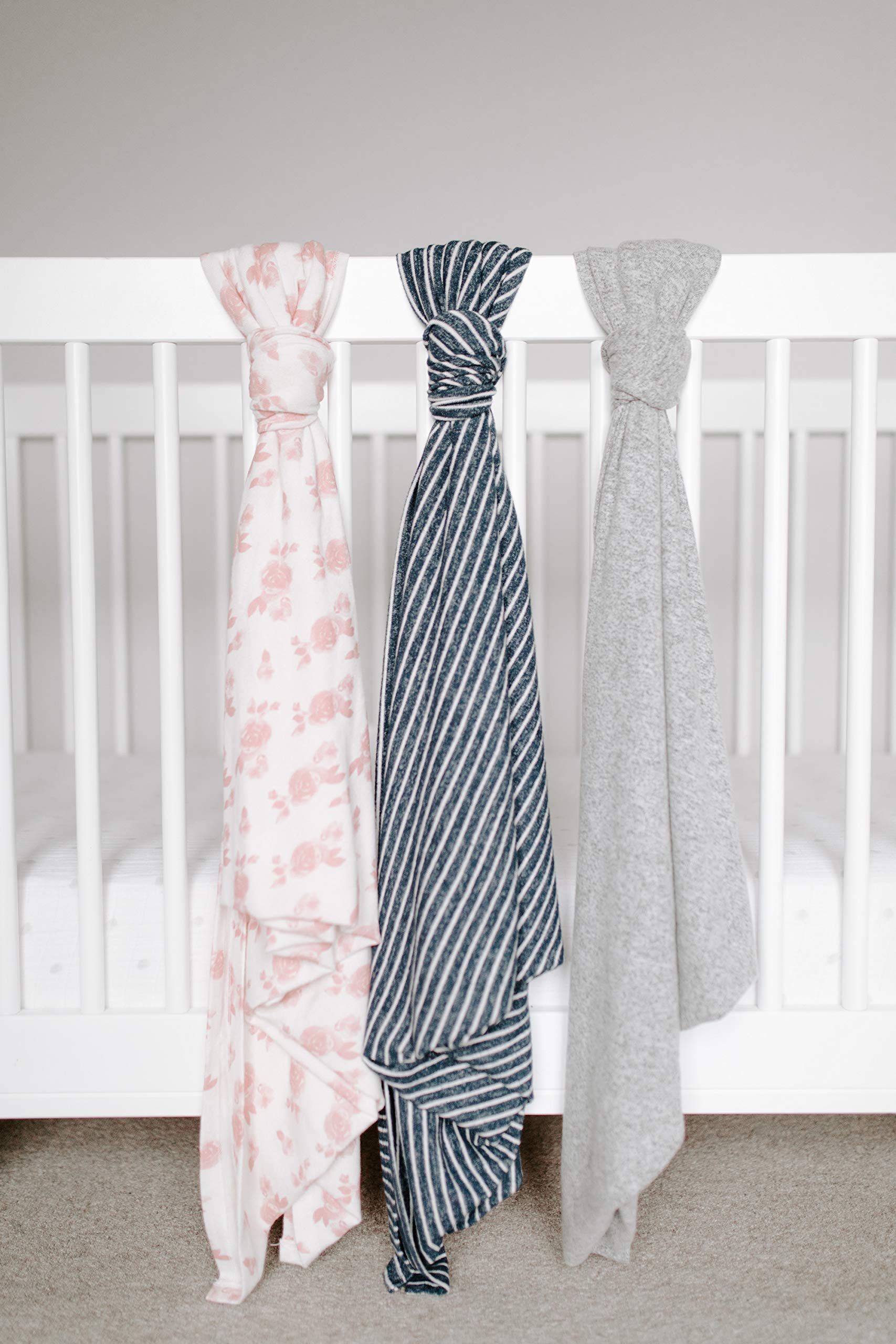 aden + anais Snuggle Knit stroller cover providing privacy and shade on walks