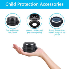 ADULLPONY removable-design knob covers allow easy stove adjustments