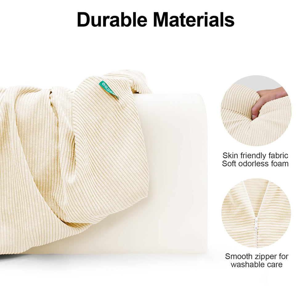 AEOCOO washable cover for rail pad on bed rail