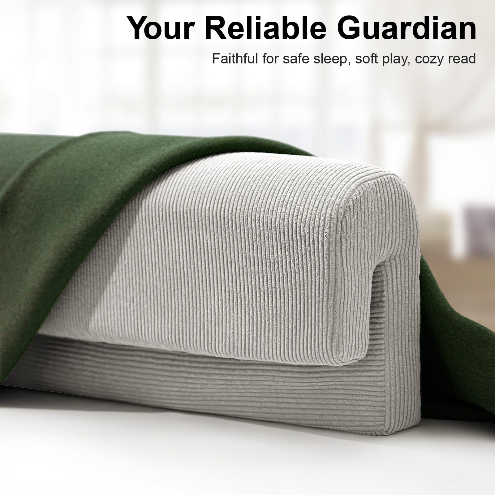 Compatible with hospital rails for varied protection needs