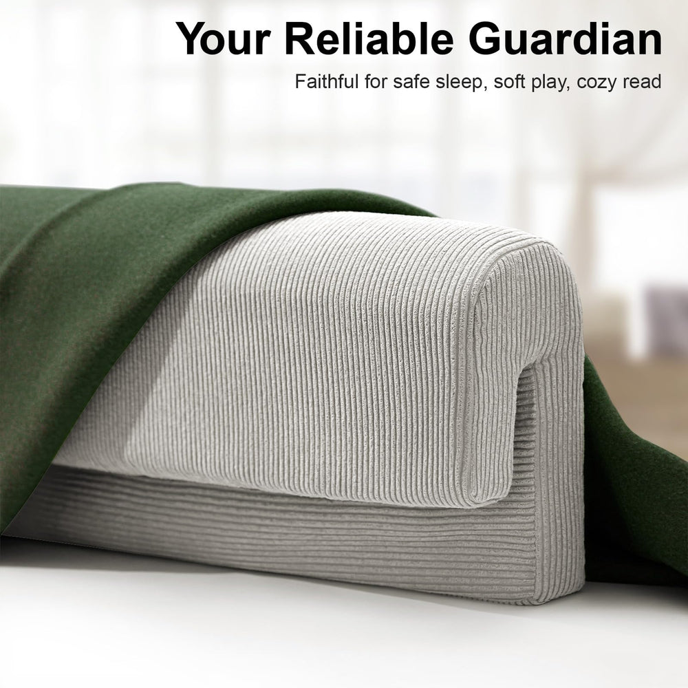 Compatible with hospital rails for varied protection needs