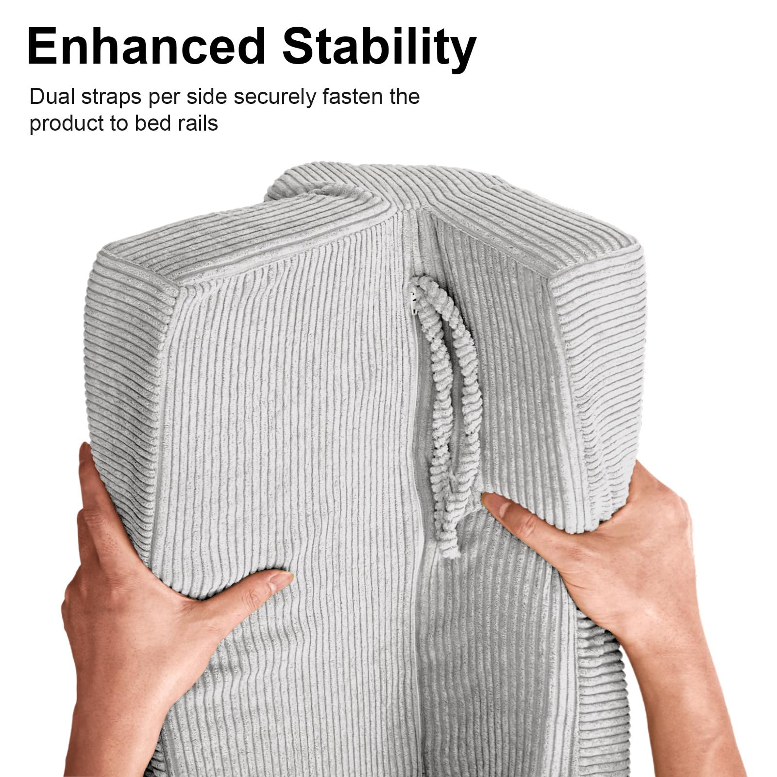 Washable cover removed for cleaning and reusability