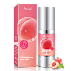 Aeryea estriol cream packaging highlights a plant-based formula for gentle topical relief.