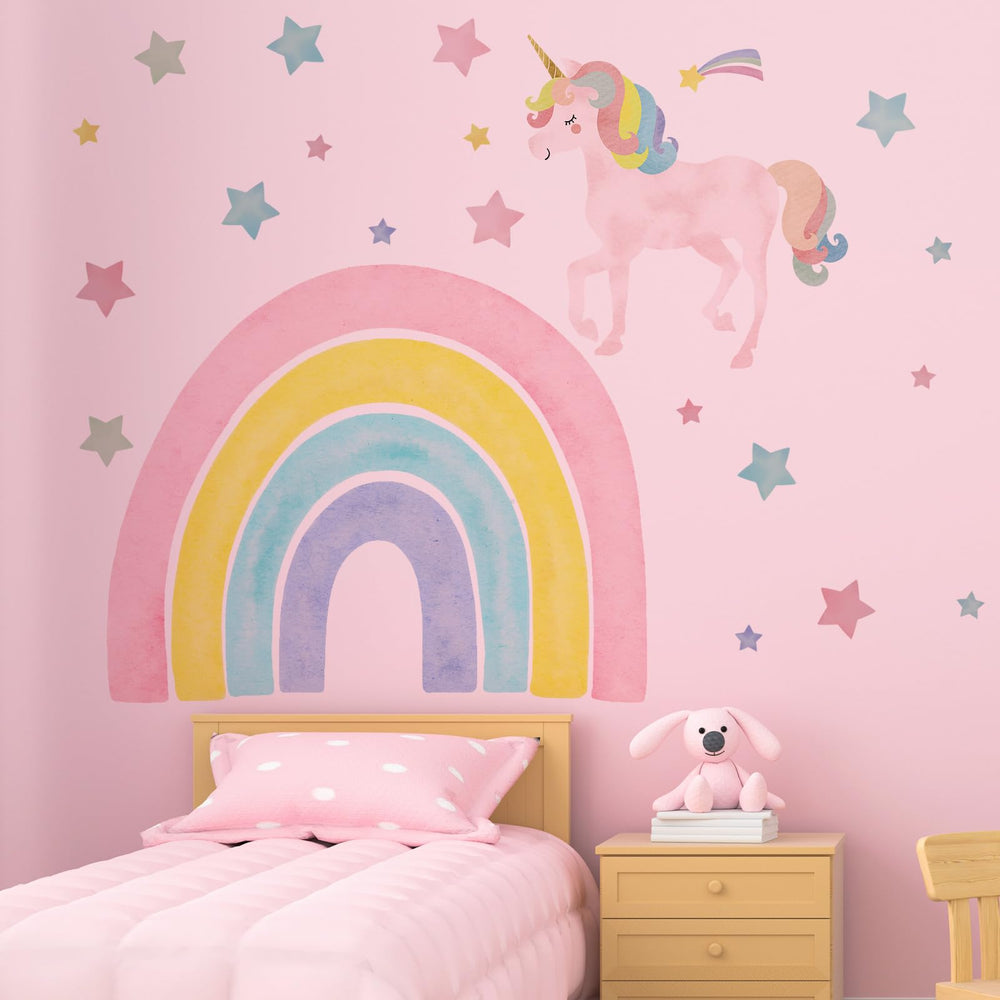 Affrolling 7-piece mural kit for quick wall transformation in any space.