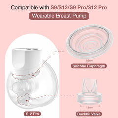 afontoto four-pack silicone diaphragm ensuring a secure seal to prevent leaks.