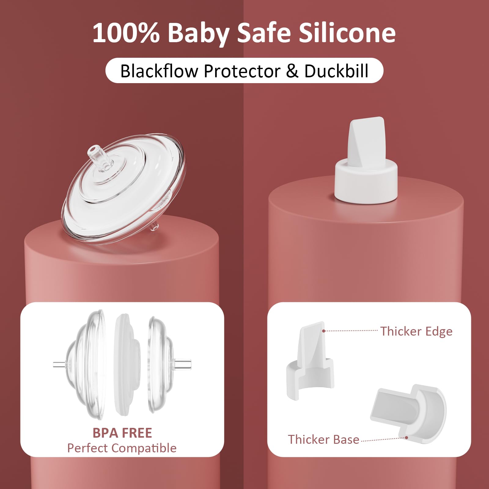 afontoto bottle with screw rings and disc for organized daily storage