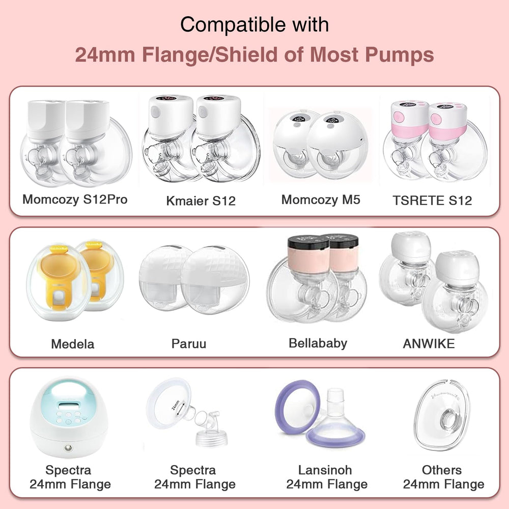 afontoto BPA-free flange insert 17mm for safe, odorless pumping sessions.
