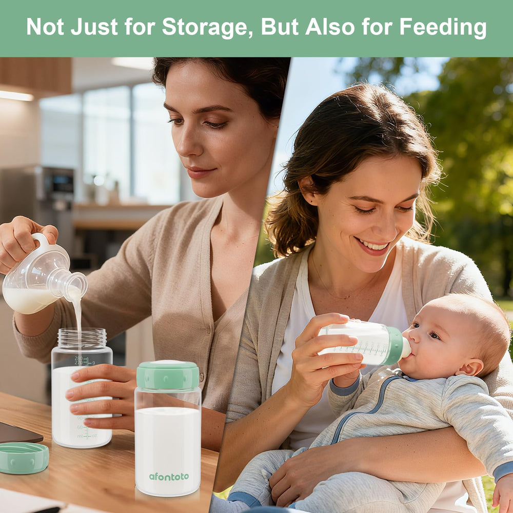 afontoto dishwasher-safe bottle interior design simplifies cleaning after pumping