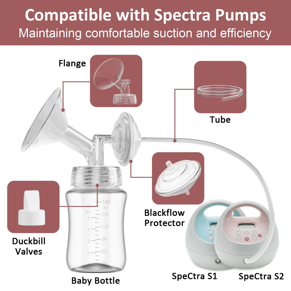 afontoto backflow protector helps keep milk expression hygienic