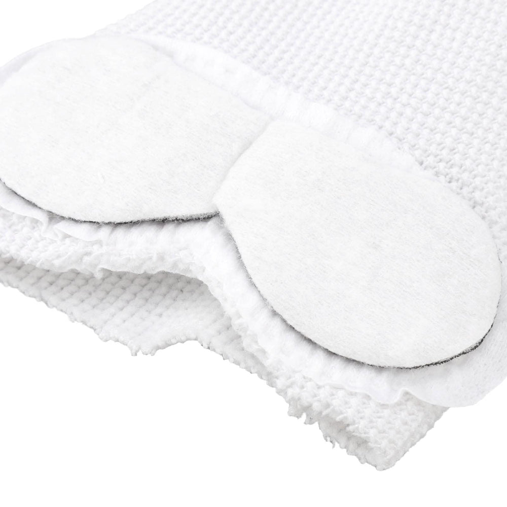 Agatige sleep mask designed for side sleepers with soft, gentle contact.