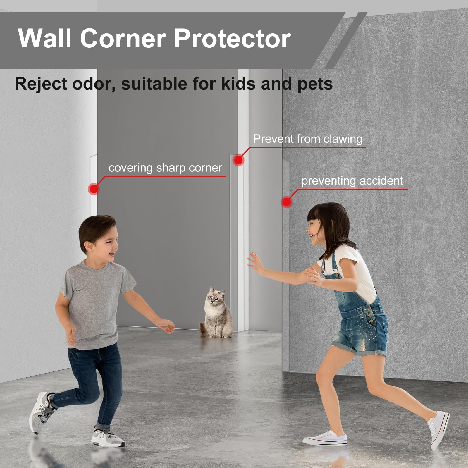 AGHITG clear corner protector wall guard helps keep corners pristine after moves.