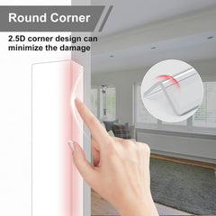 AGHITG corner protector shown on tiled surfaces guarding corners.
