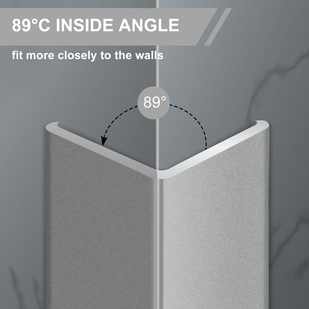 AGHITG kitchen and bathroom corner shield on a wall edge