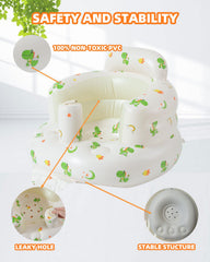 AGITVPS Pillar-Dinosaur seat with ergonomic wrap-around support in use