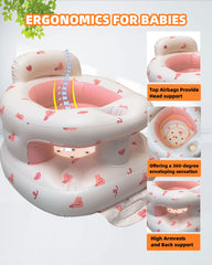 AGITVPS Wide grippy bottom helps prevent tipping during play