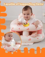 AGITVPS Wrap-around support provides spine-safe seating for babies learning to sit