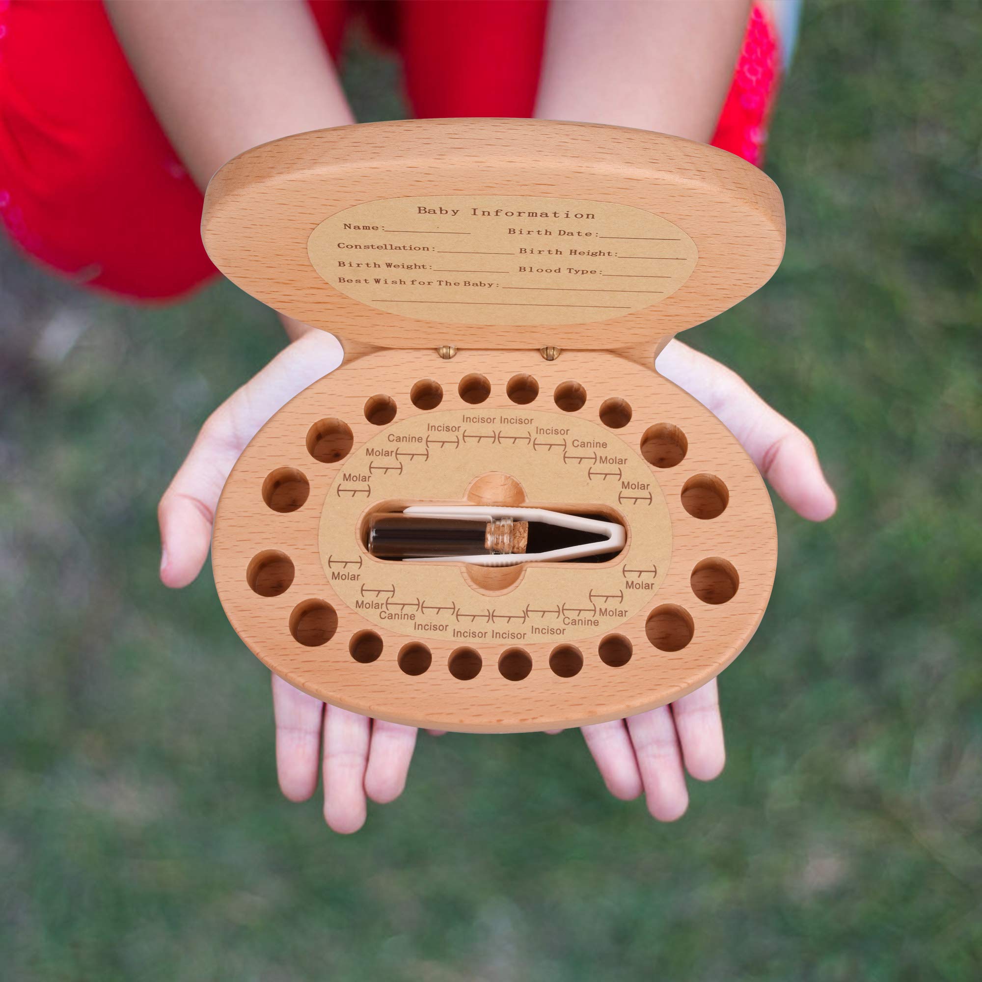 AhfuLife keepsake preserves childhood memories in premium wood.