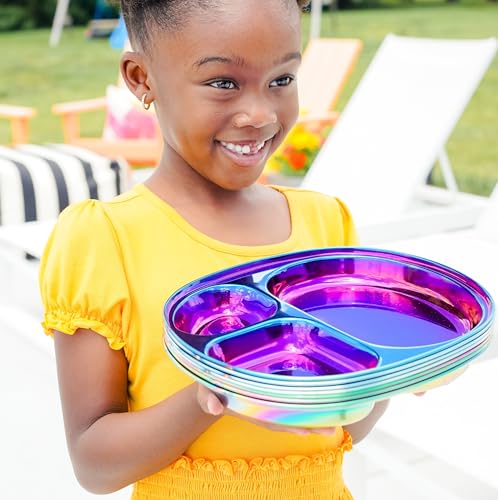 Ahimsa four-piece set grows with kids during meals.