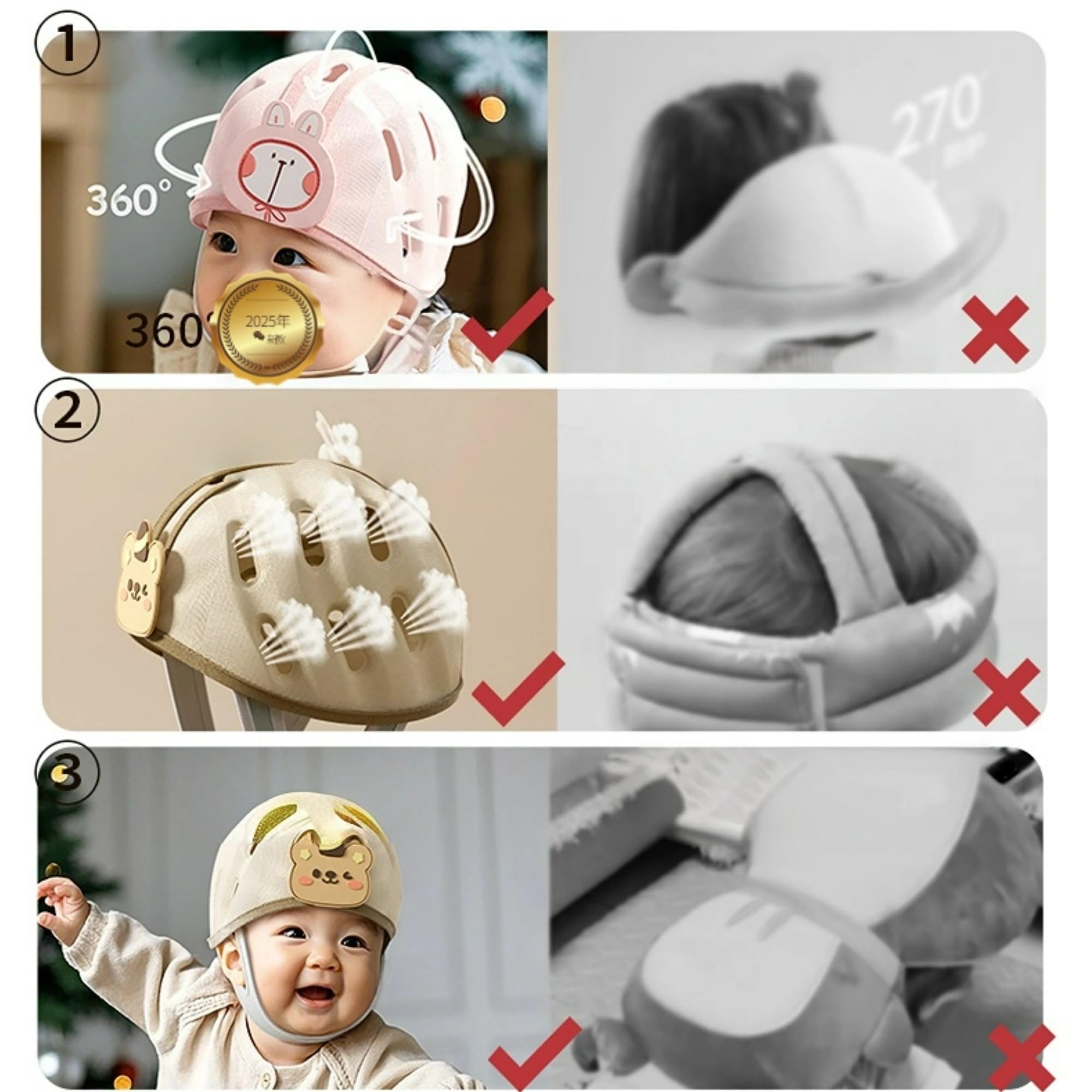 AHVERI helmet stays securely in place during active playtime.