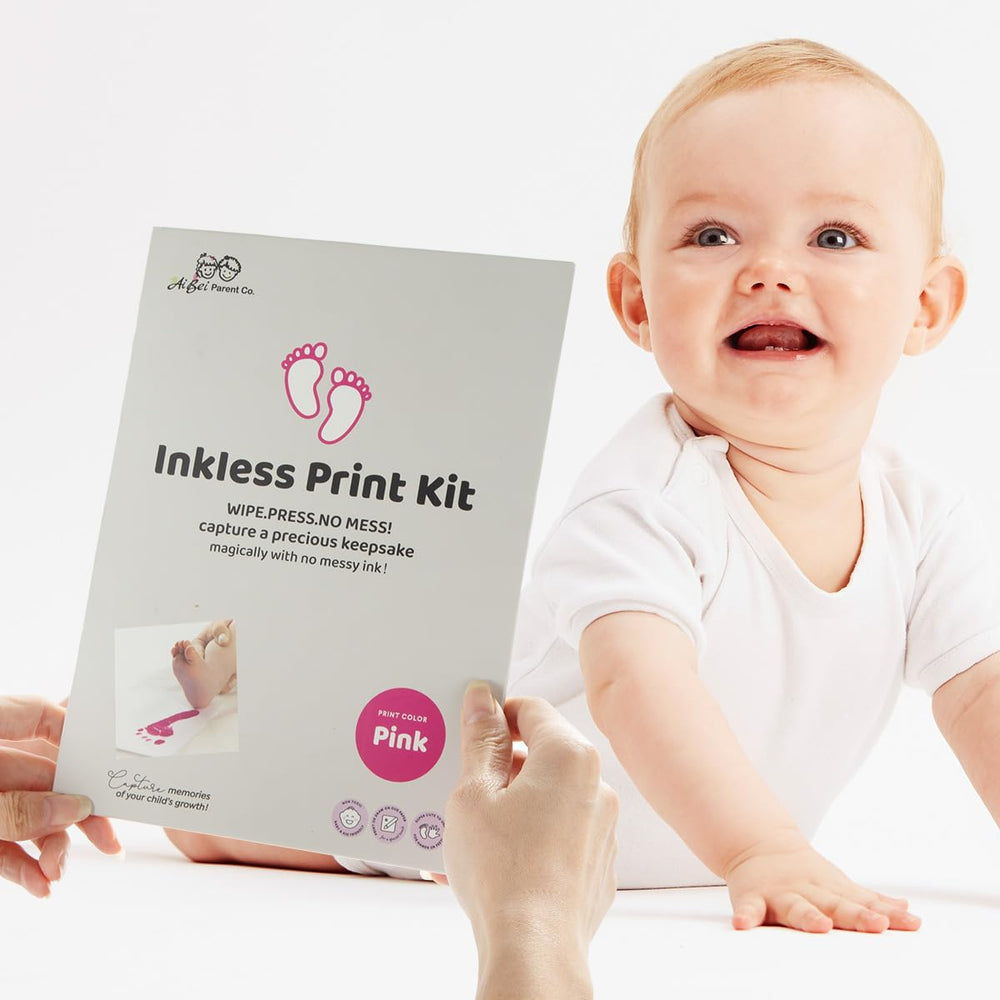 Ai Bei Parent Co ink pad for clear, easy baby prints