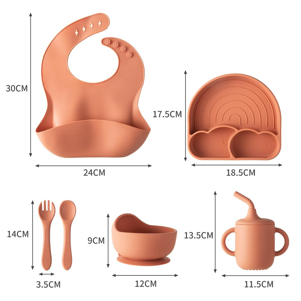 Ai Bei Parent Co dishwasher-safe design makes cleanup quick and simple.