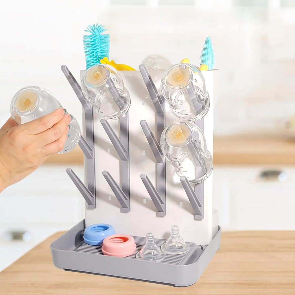 Ai.sbabamama bottle drying rack top area drying pacifiers and pump parts