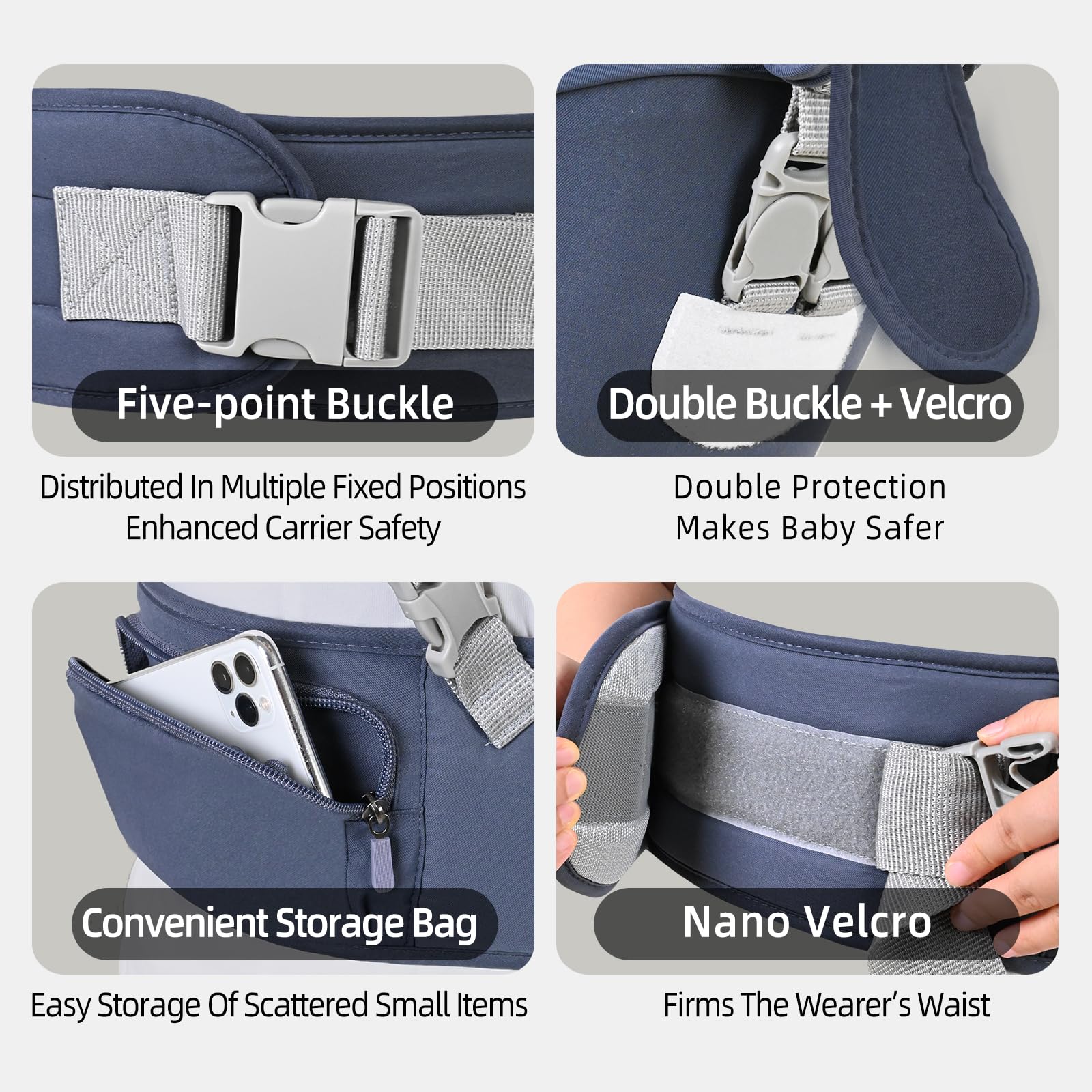AIBABY all-seasons fabric adapts to temperature for year-round comfort
