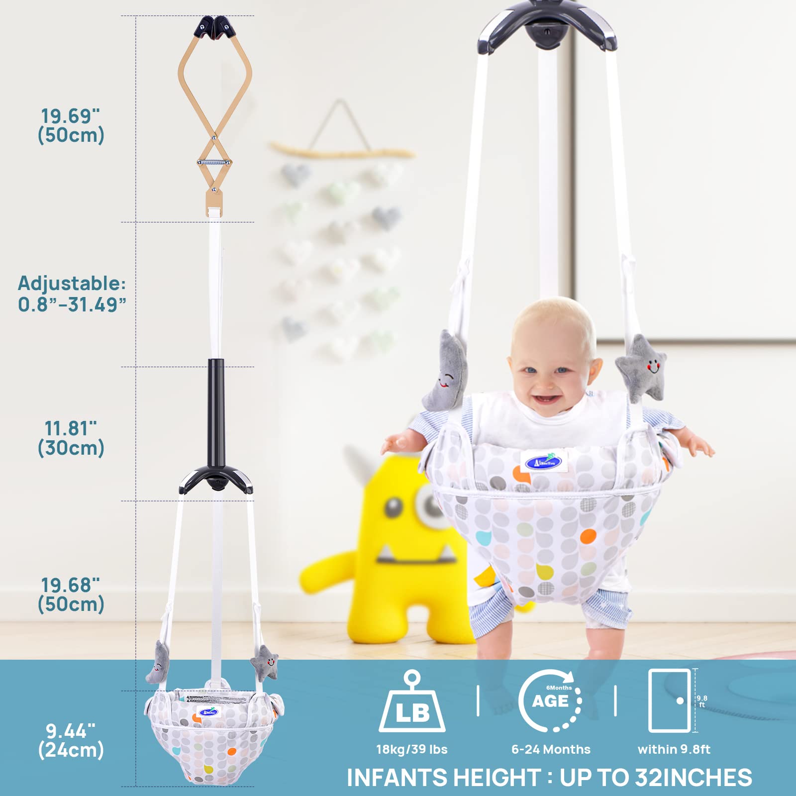 AiBeeYou jumper is easy to assemble without tools for quick setup.