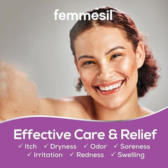 Aidance Femmesil natural ingredients featuring shea butter and jojoba oil.