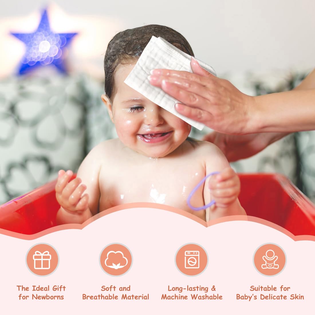 AIDEA gift-ready packaging signals thoughtful newborn essentials.