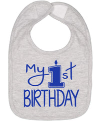 Aiden's Corner my 1st birthday smash cake bib keeps mess off outfits during cake moments