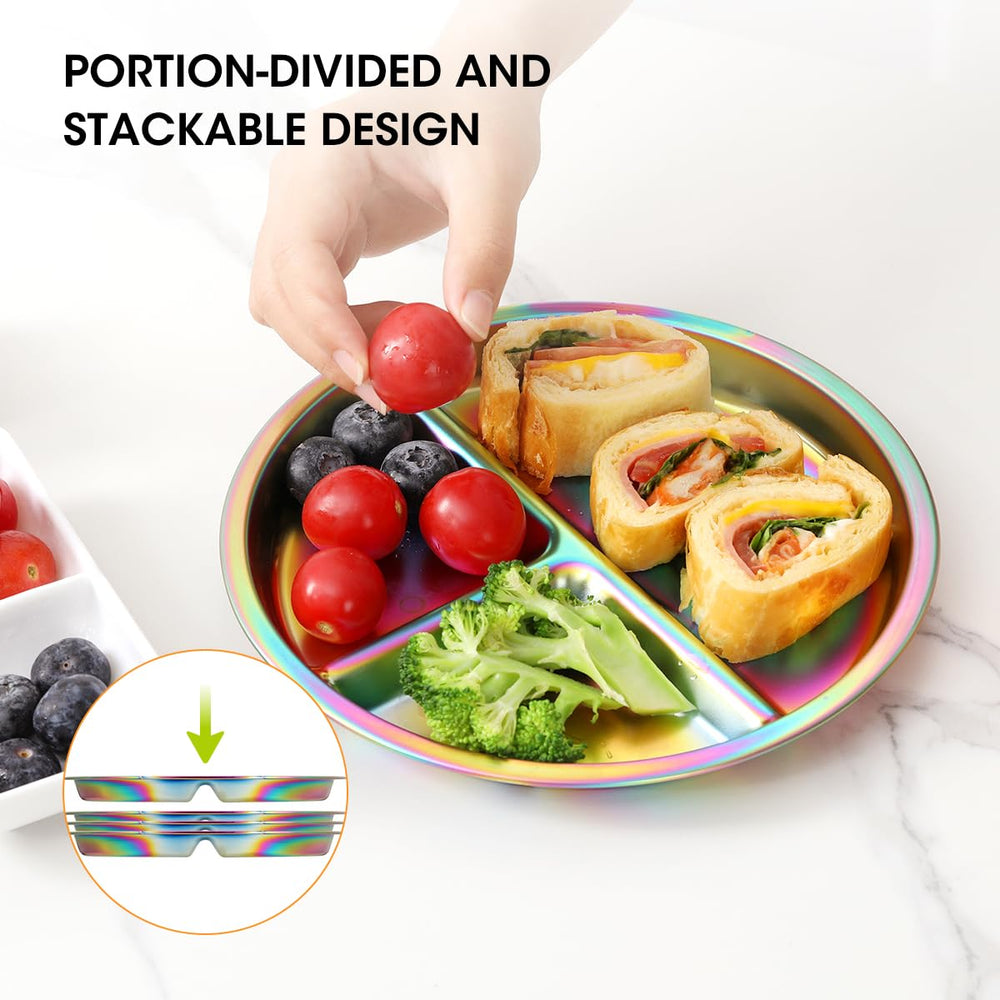 AIEVE dishwasher-safe plates resist lingering odors for quick reuse during busy weeks.