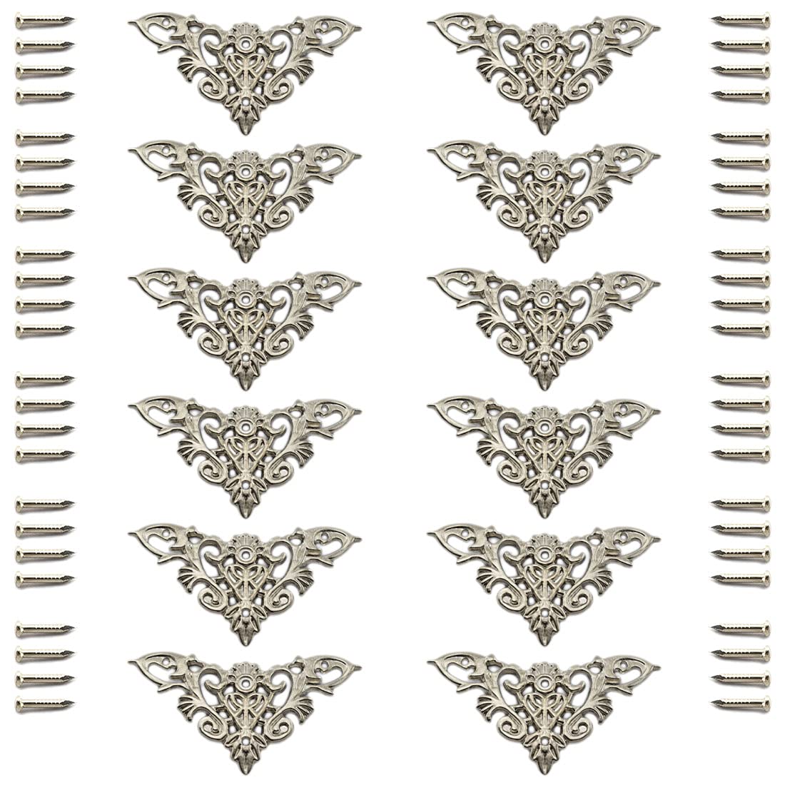 Aifeier ET edge cover on an antique jewelry box adds protection and vintage flair.