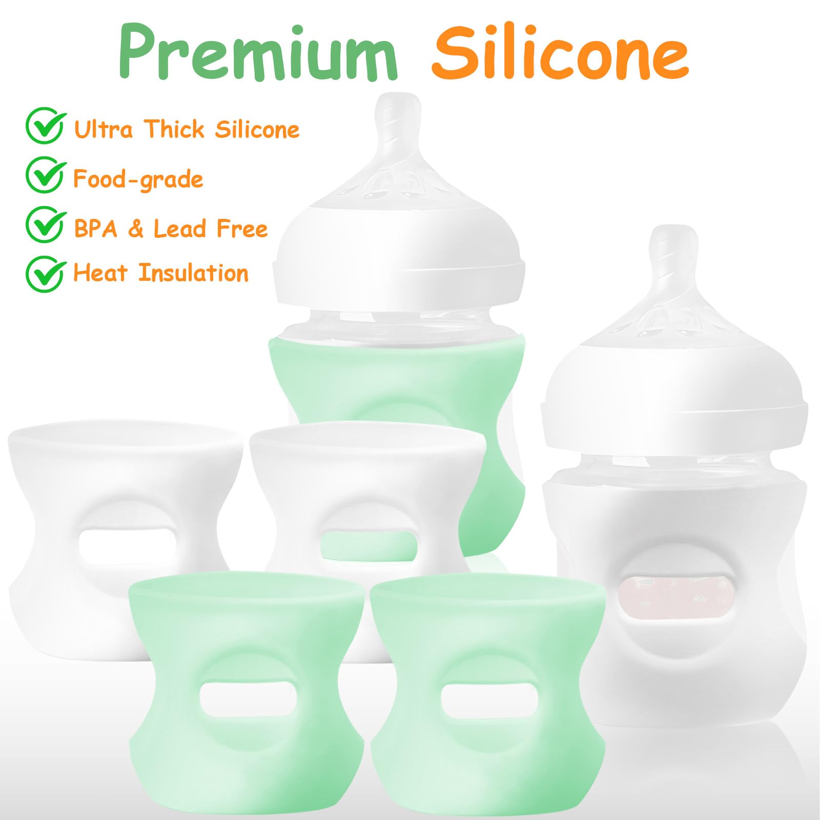 AIHSUMC sleeve absorbs drops protecting bottle during bumps and drops