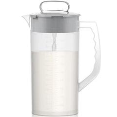AIIHAC breast milk pitcher 64oz with clear body for easy measurement.