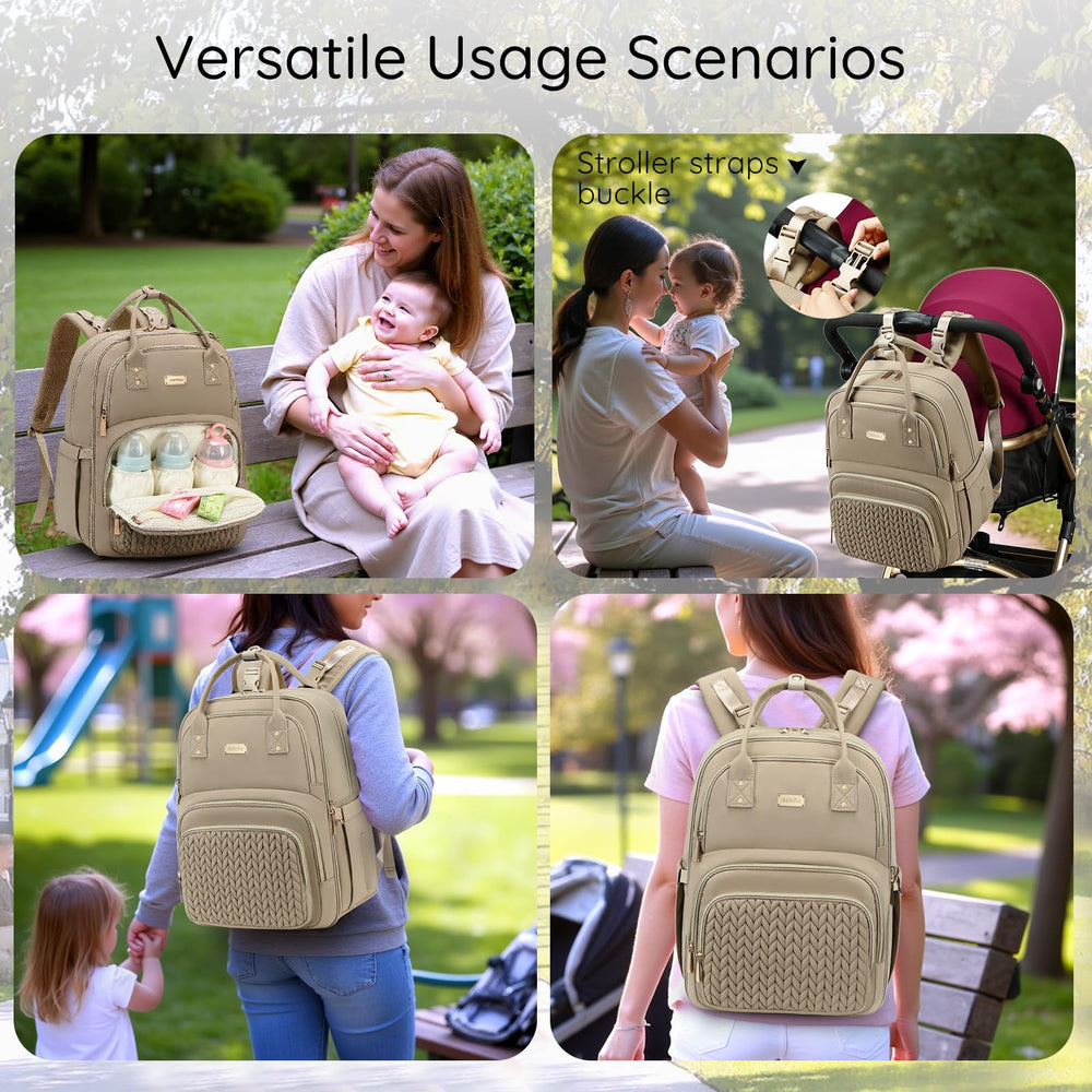 AIJIEKE insulated pocket visible, keeps bottles at the right temperature during outings.