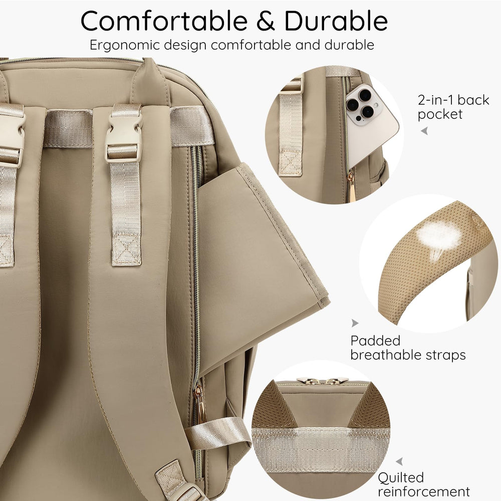 AIJIEKE laptop pocket inside, suitable for light work or school items.