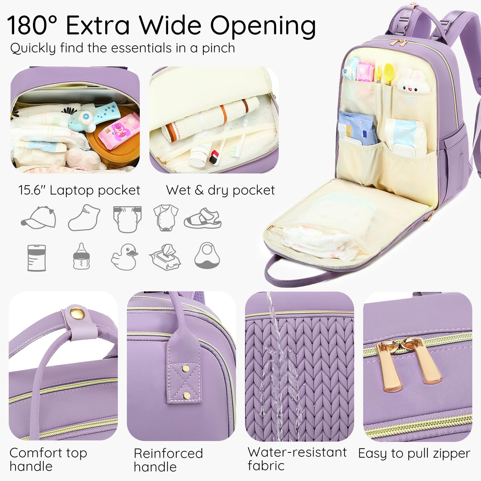 AIJIEKE stroller straps attach securely for hands-free outings